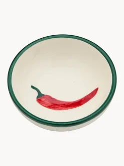 Ciotola per snack dipinta a mano Peperoncino