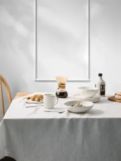 Ciotole in porcellana con rilievo Sali 2 pz