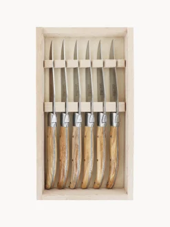 Coltelli fatti a mano con finitura satinata Essentiel 6 pz
