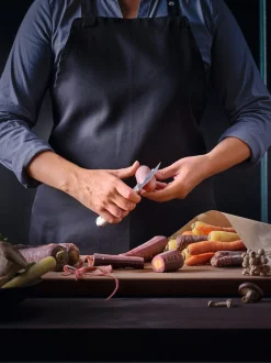 Coltello Santoku in acciaio inossidabile Classic Icon