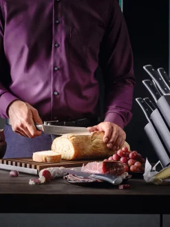 Coltello Santoku in acciaio inossidabile Classic Icon