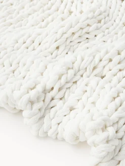Coperta a maglia grossa fatta a mano Adyna