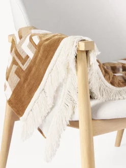 Coperta con finitura a frange Fran