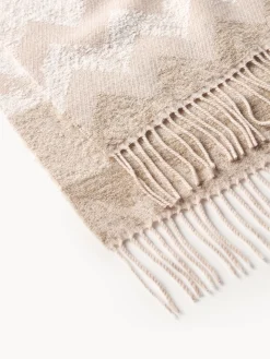 Coperta con motivo a zig-zag Gessetti