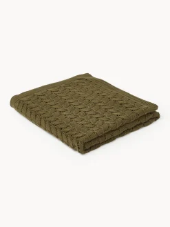 Coperta in cotone a maglia Vera