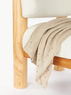 Coperta in cotone fatta a mano Biscuit