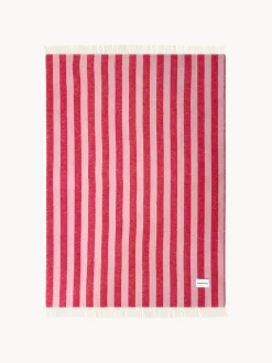 Coperta in lana a righe Candy Wrap