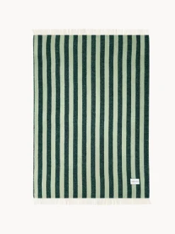 Coperta in lana a righe Candy Wrap