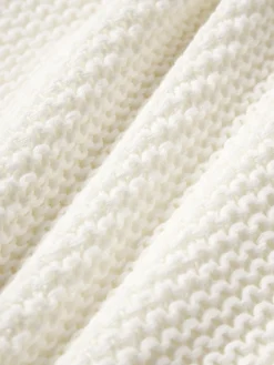 Copricuscino lavorato a maglia in cotone organico Adalyn
