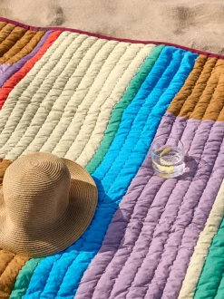 Copriletto in cotone fatto a mano Pavilion
