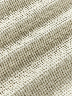 Copripiumino in cotone in piqué waffle Clemente