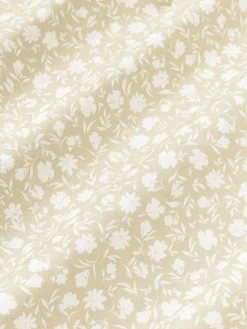 Copripiumino in cotone lavato con motivo floreale Nolana