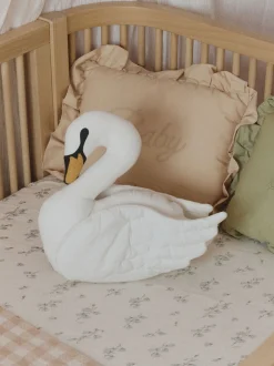 Cuscino per bambini fatto a mano Swan Lake