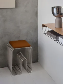 Cuscino seduta per sgabello in bouclé Curva