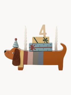 Decorazione di compleanno in legno Charlie