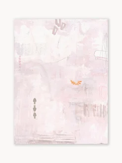 Dipinto su tela dipinto a mano Pink Petite