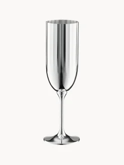 Flûte da champagne placcata in argento fatto a mano Belvedere