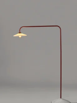 Lampada ad arco fatta a mano con base in marmo Moou