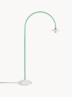 Lampada ad arco fatta a mano con base in marmo Moou