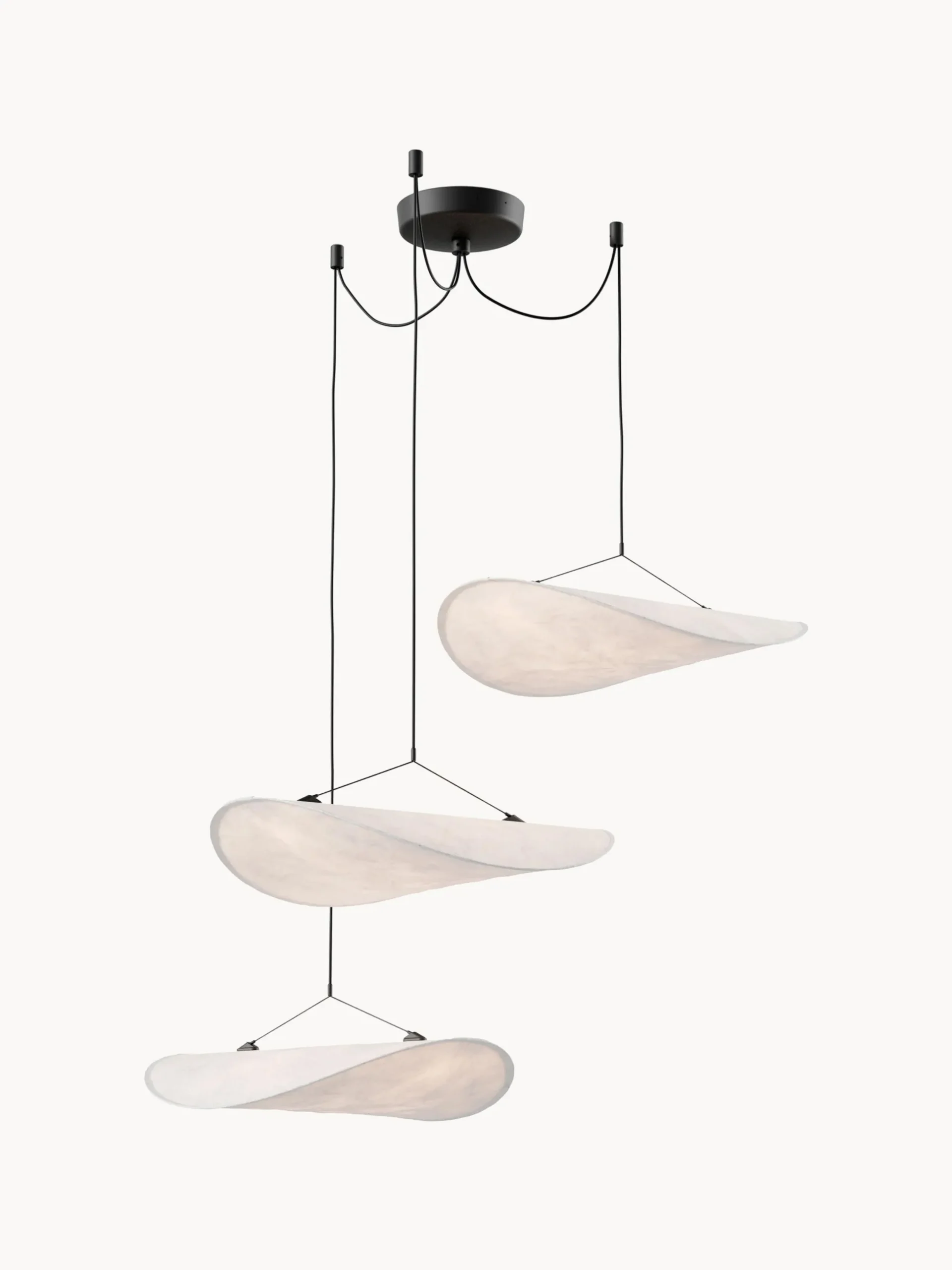 Lampada a sospensione con luce regolabile Tense