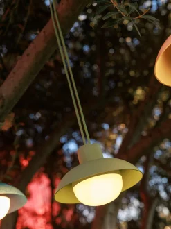 Lampada a sospensione da esterno a LED con luce regolabile Syros