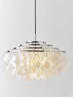 Lampada a sospensione di design Fun 10DM, design Verner Panton