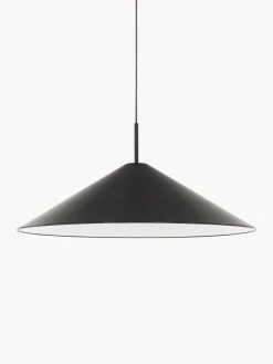 Lampada a sospensione grande portatile Brolly, Ø 70 cm