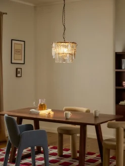 Lampada a sospensione grande in vetro Cersei