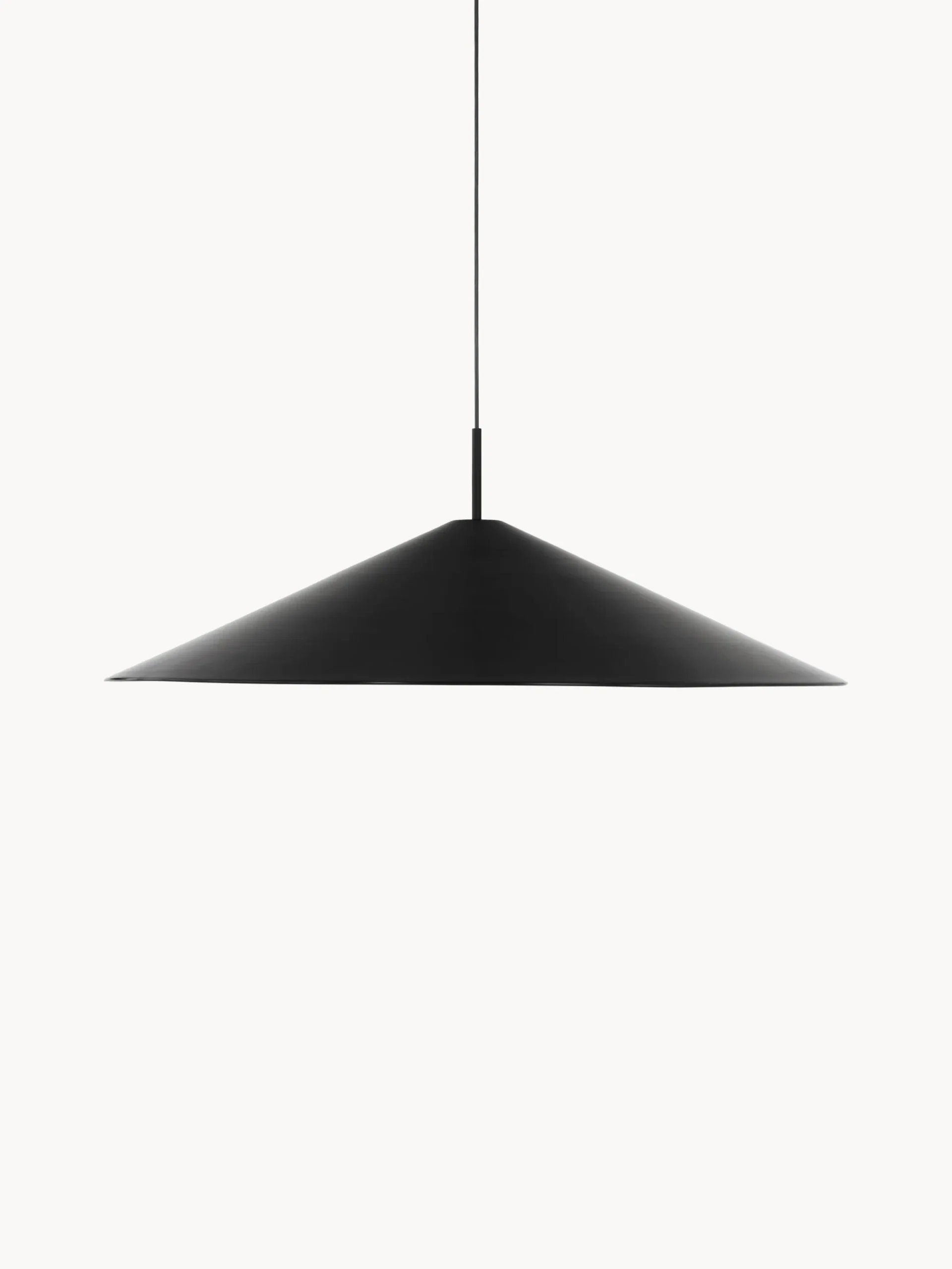 Lampada a sospensione grande con luce regolabile Brolly, Ø 90 cm