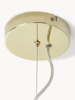 Lampada a sospensione grande con sfere in vetro opale Grover