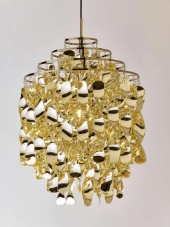 Lampada a sospensione Spiral SP01, design Verner Panton