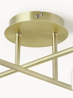 Lampada da soffitto in vetro opale Atlanta