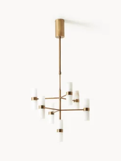 Lampada da sospensione in alabastro Isaac