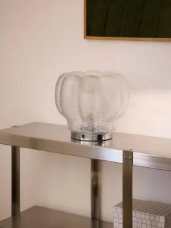 Lampada da tavolo piccola in vetro Umali