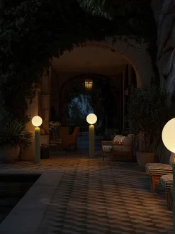 Lampada da terra da esterno a LED con luce regolabile Monica
