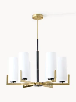Lampadario grande in vetro Fortano