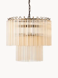 Lampadario in vetro Janae