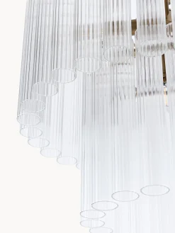 Lampadario in vetro Janae