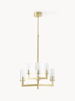 Lampadario in vetro millerighe Emmi