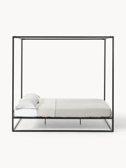 Letto a baldacchino in metallo Belle