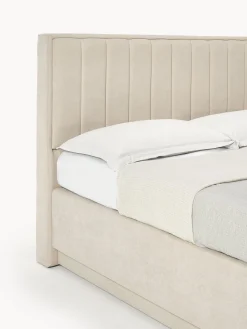 Letto boxspring con contenitore Livia
