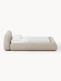 Letto imbottito con contenitore Wolke