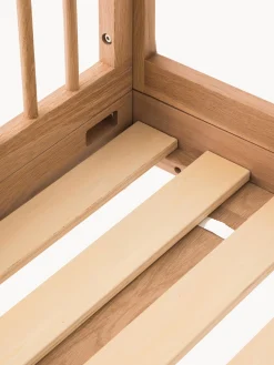 Letto per bambini in legno di quercia Pure, 90 x 200 cm
