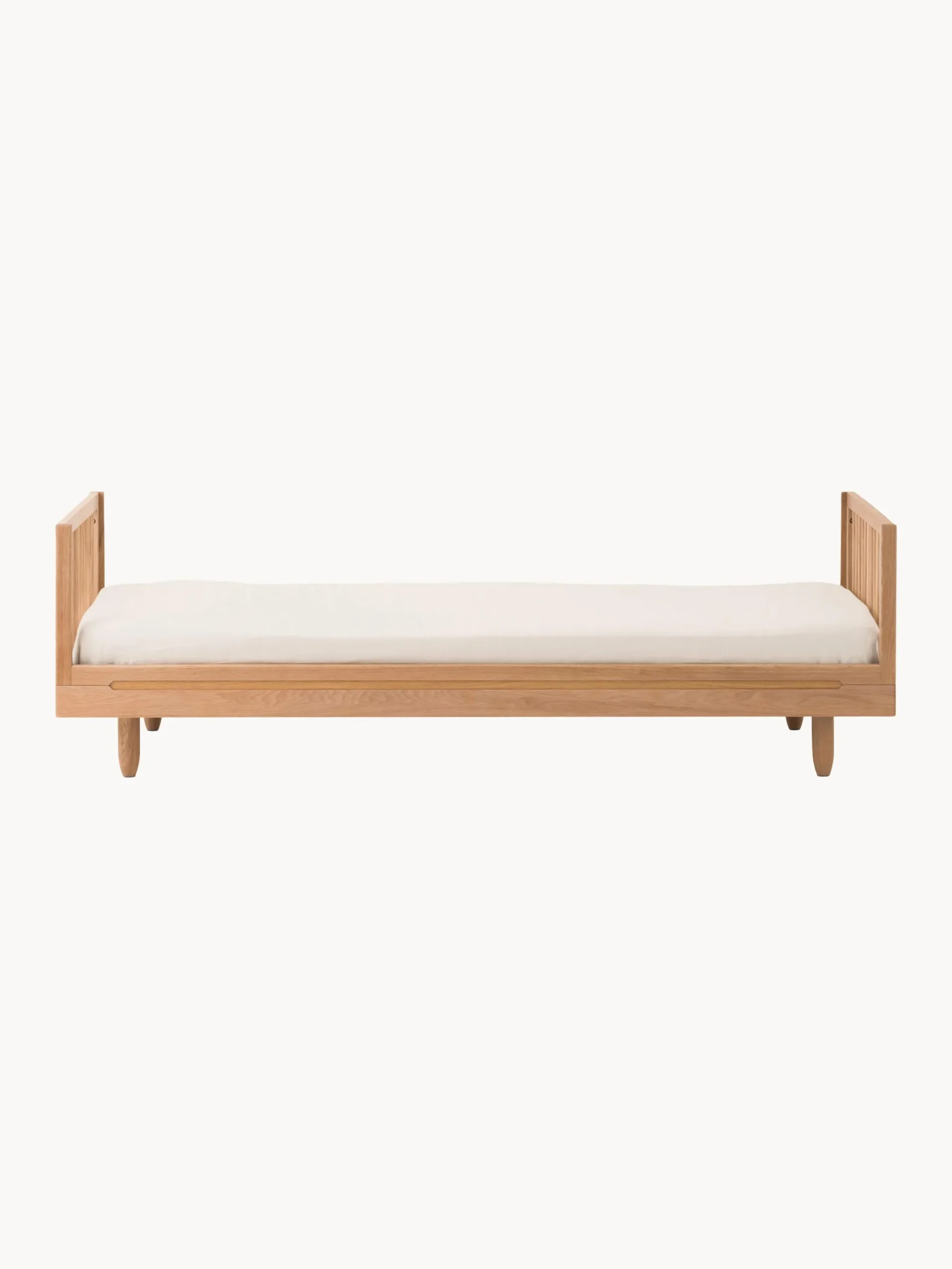 Letto per bambini in legno di quercia Pure, 90 x 200 cm