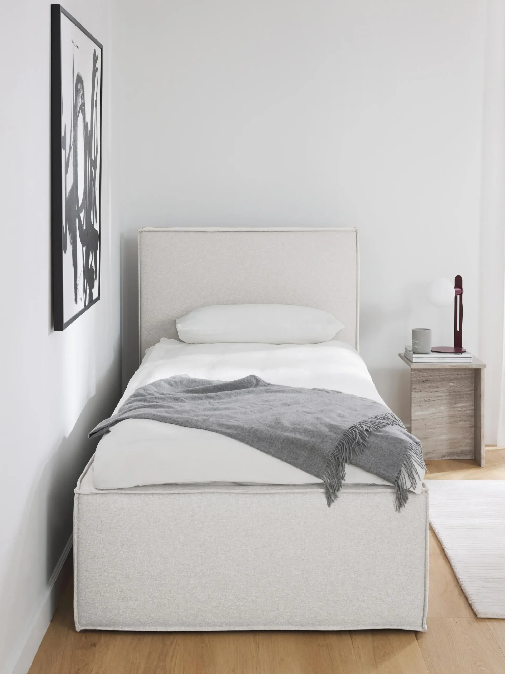 Letto singolo con contenitore Dream