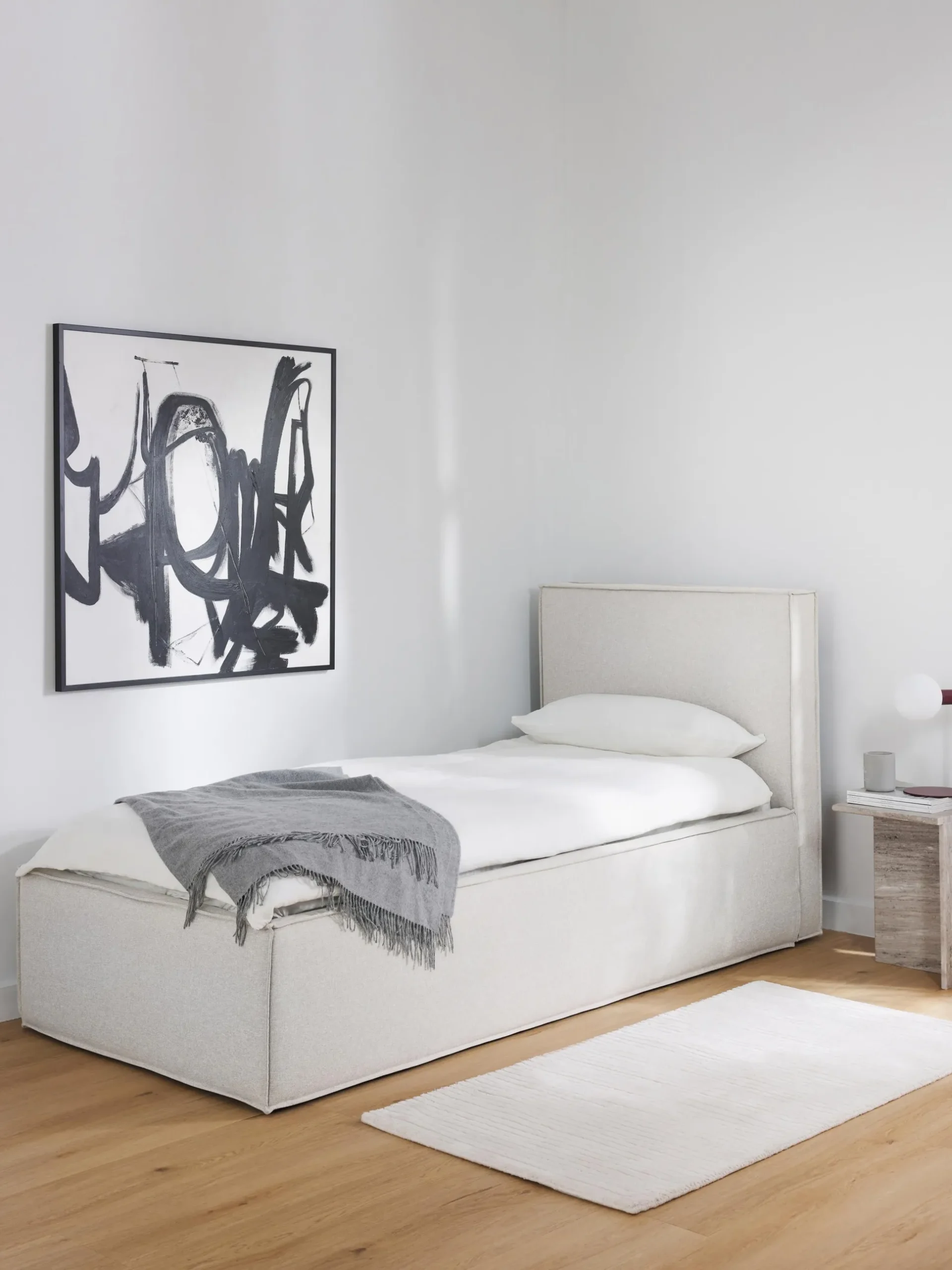 Letto singolo con contenitore Dream