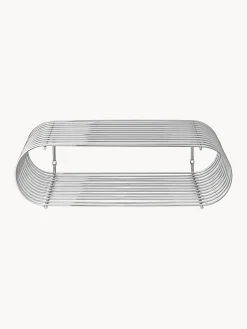 Mensola da parete in metallo Curva, lung. 40 cm