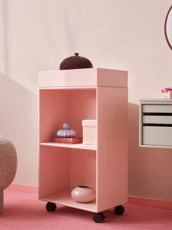 Mobile bagno fatto a mano con ruote Preppy
