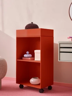 Mobile bagno fatto a mano con ruote Preppy