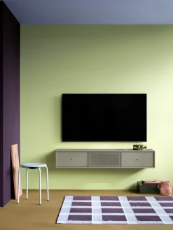 Mobile TV da parete fatto a mano Octave V